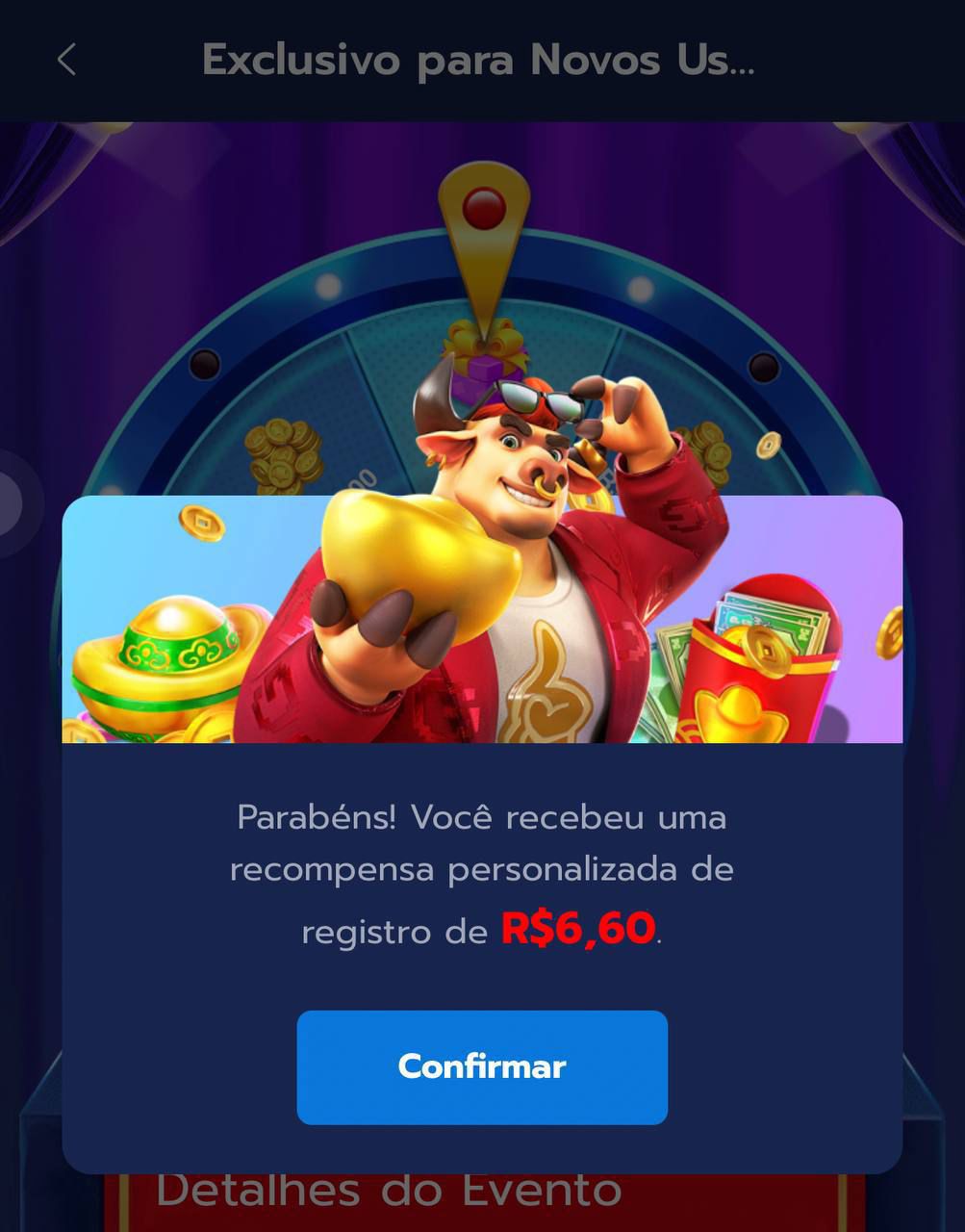 Roleta de bônus